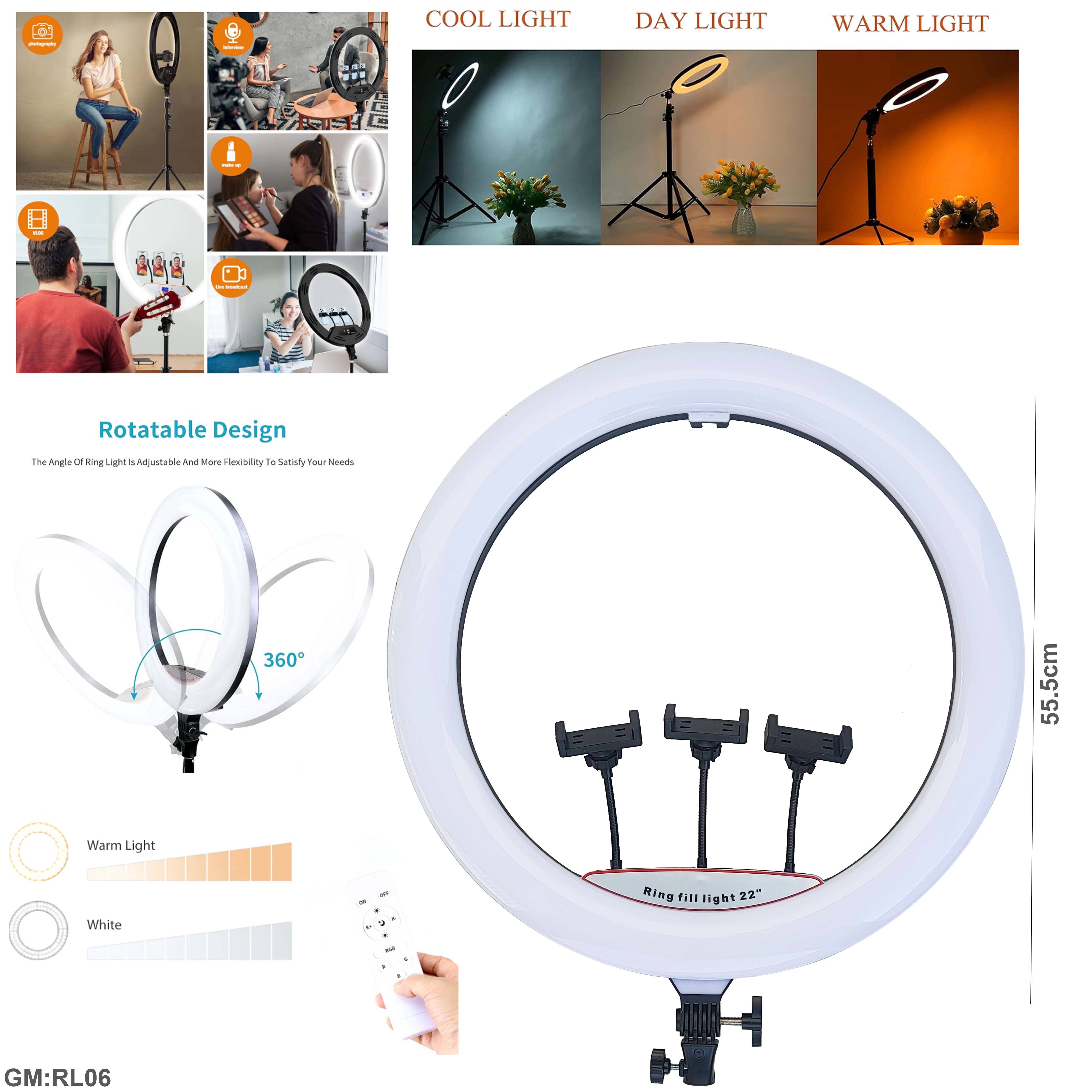 22 inch LED Ring Fill Light "RL06"