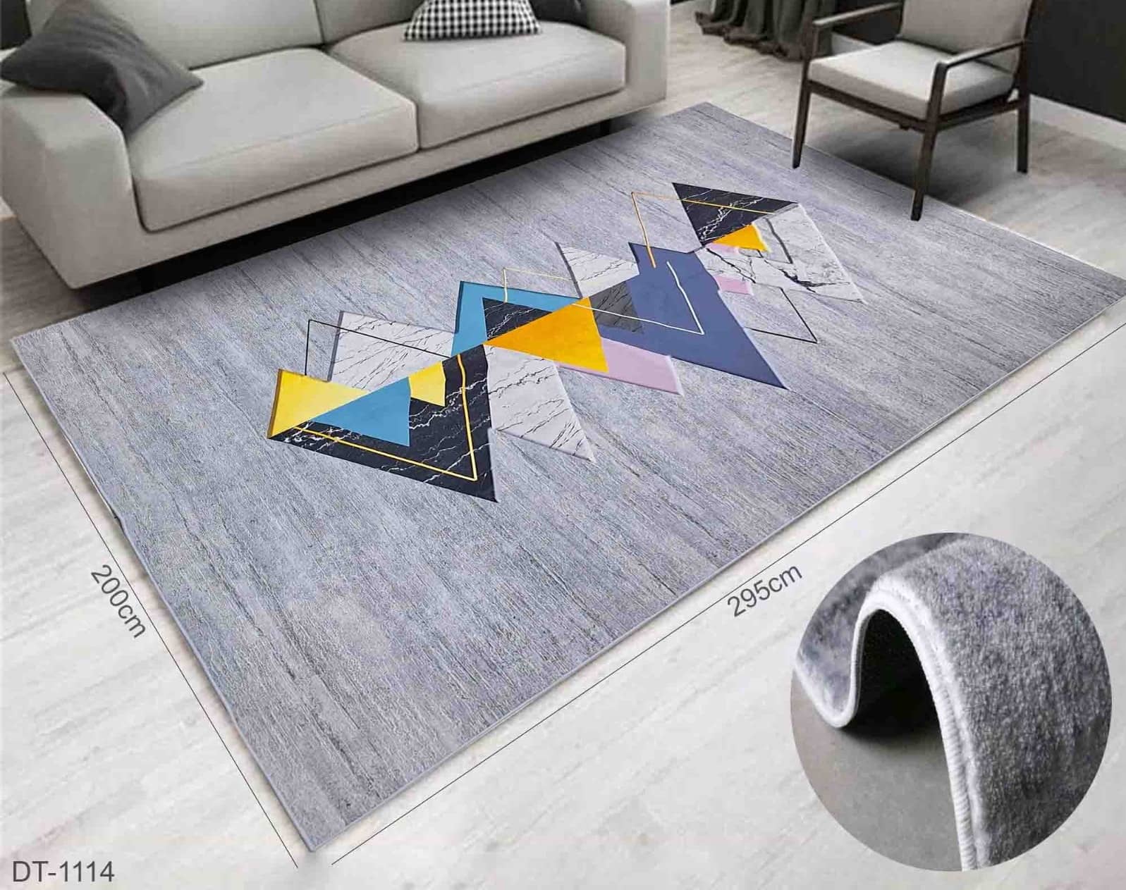 Modern Home Decor Carpet "DT-1114"