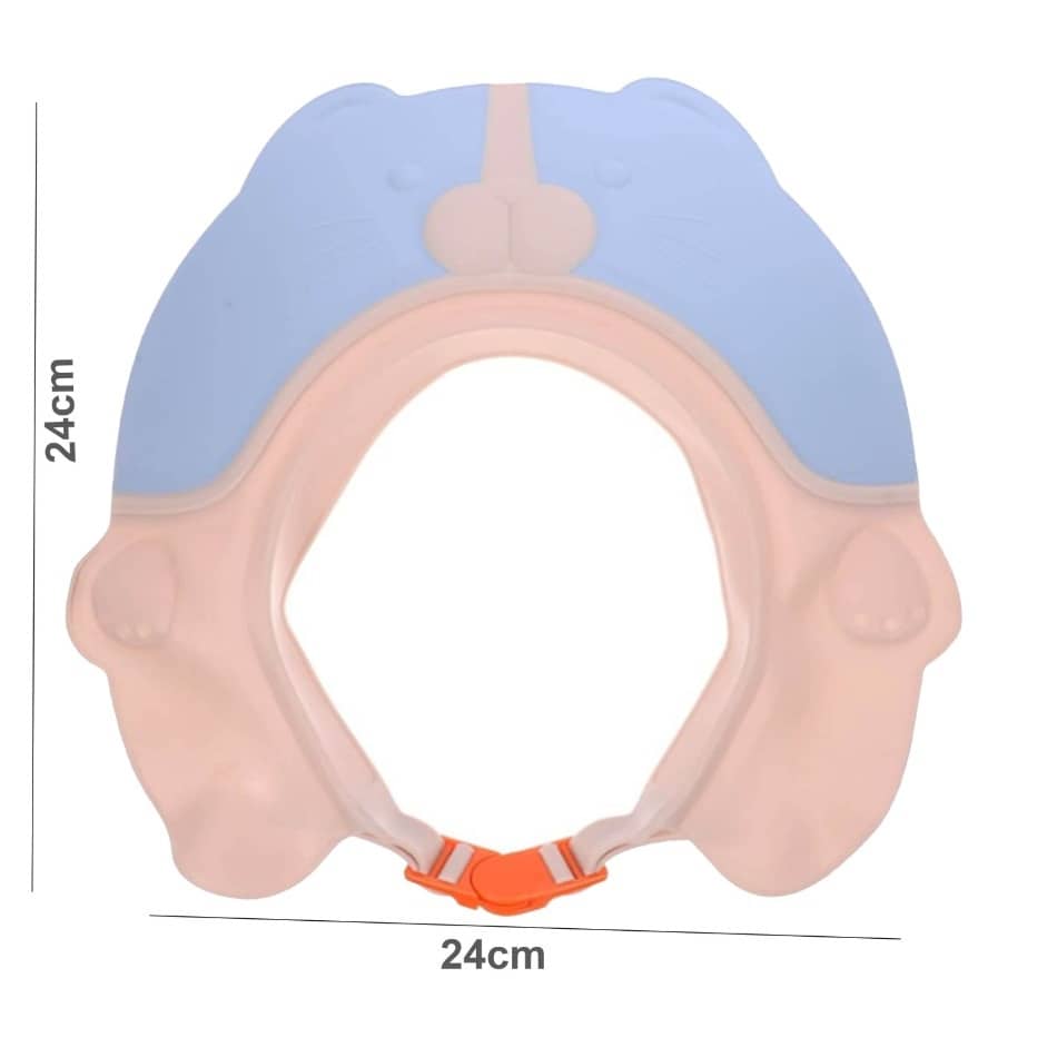قبعة استحمام الطفل تاج، قبعة غسيل الشعر