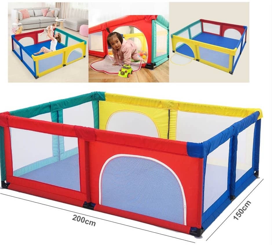 حظيرة أطفال متعددة الألوان "524-10"