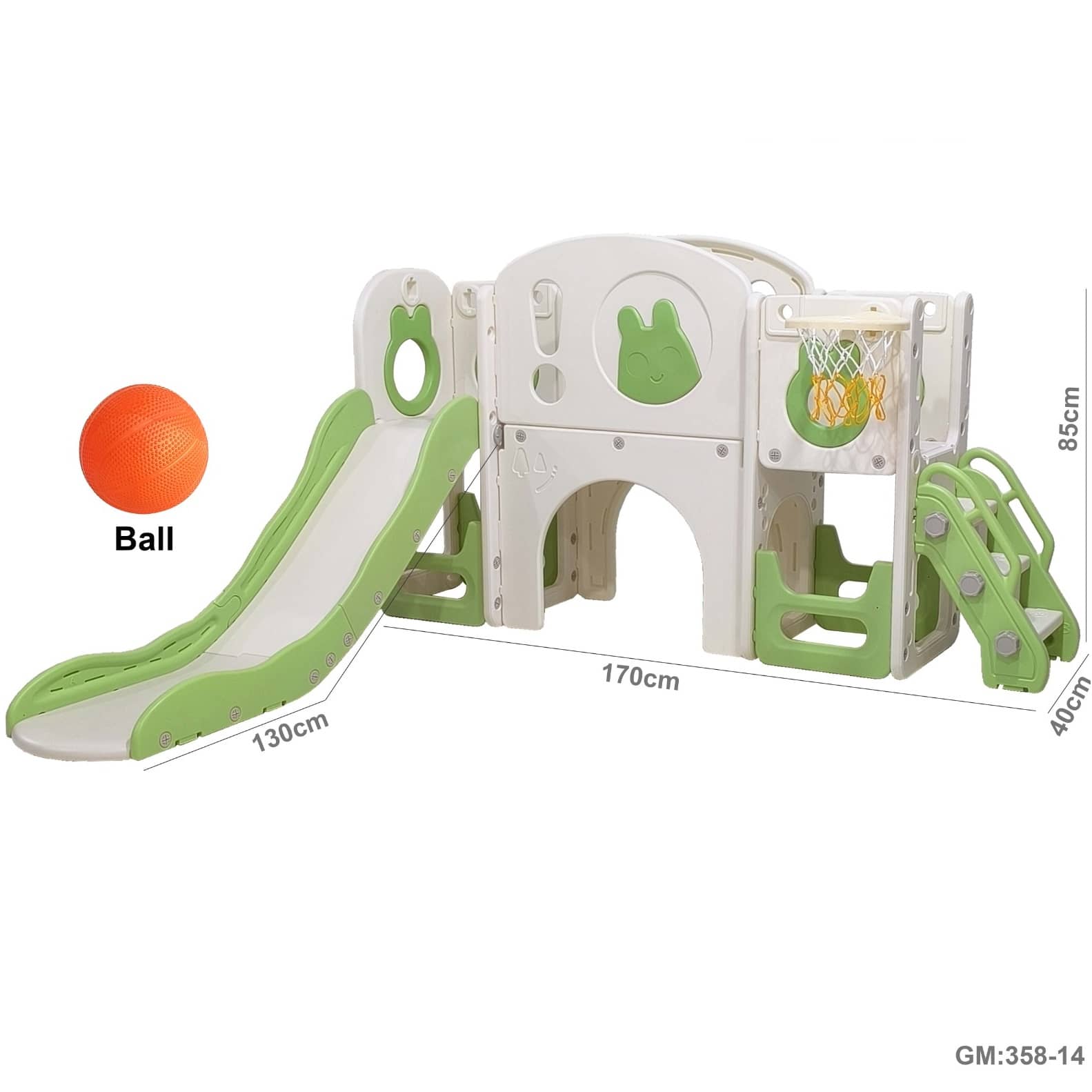 الانزلاق البلاستيكي للأطفال "358-14"