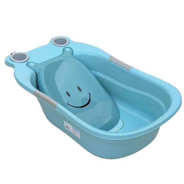 Plastic Baby Bath Tub with Support Seat – Suitable for 0 to 24 Months (BT111-1)