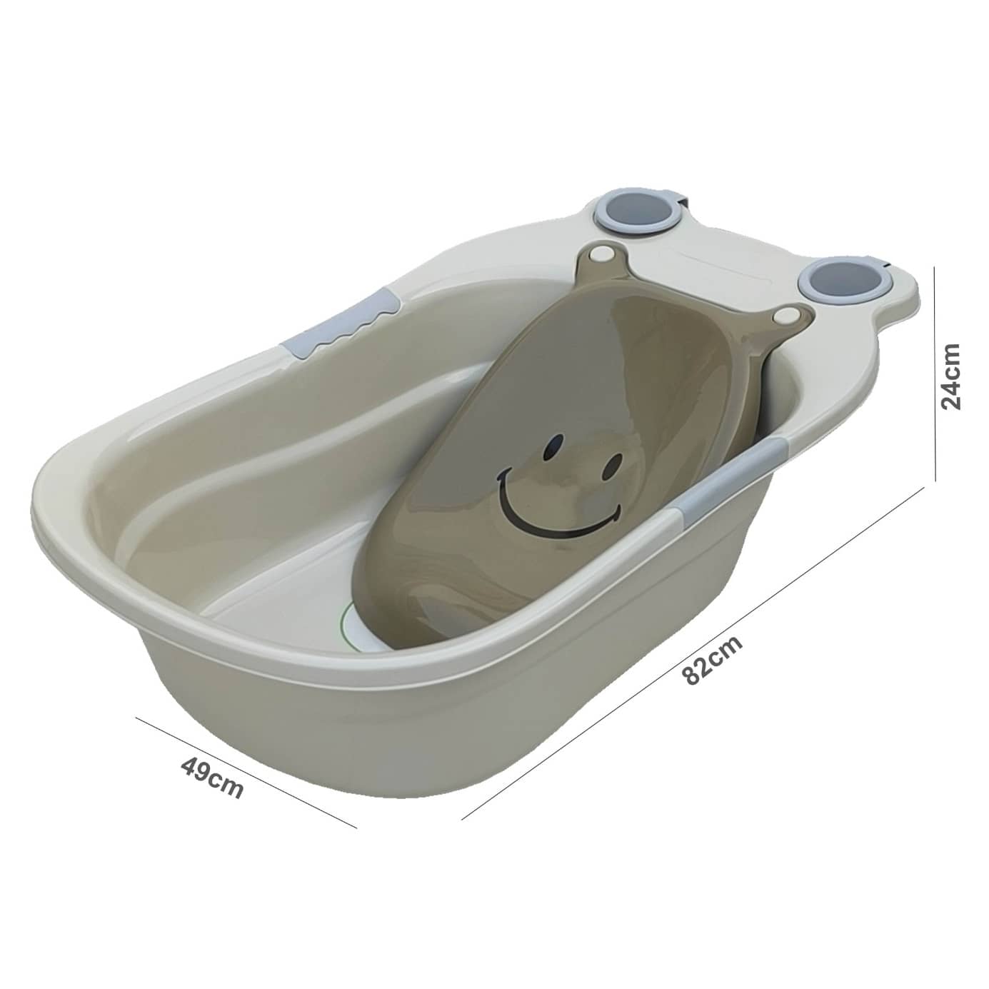 Plastic Baby Bath Tub with Support Seat – Suitable for 0 to 24 Months (BT111-1)