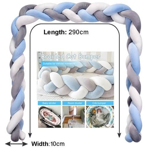 Soft Bed  Bumper for Baby Crib "cu401-1"