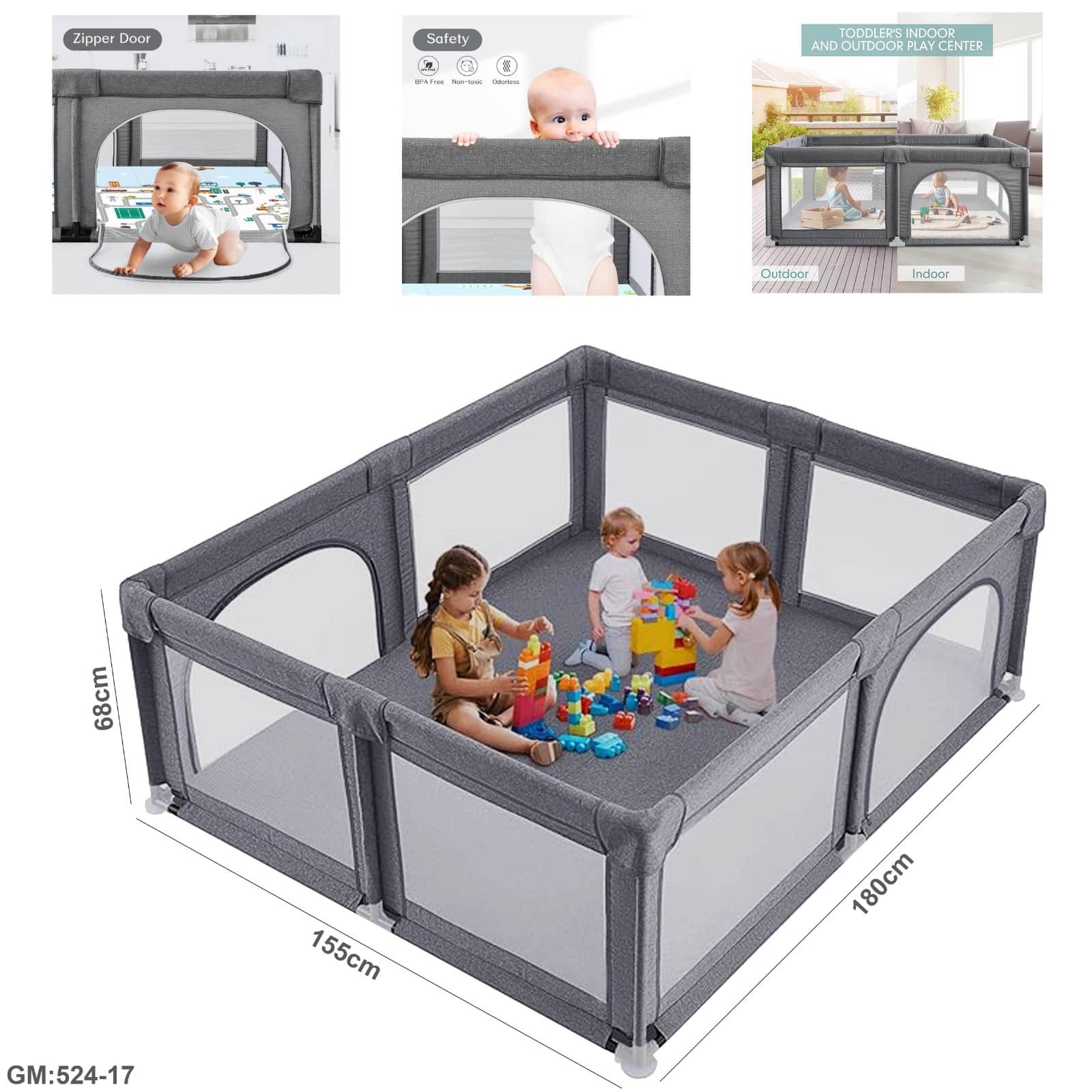 ساحة لعب الطفل "524-17"