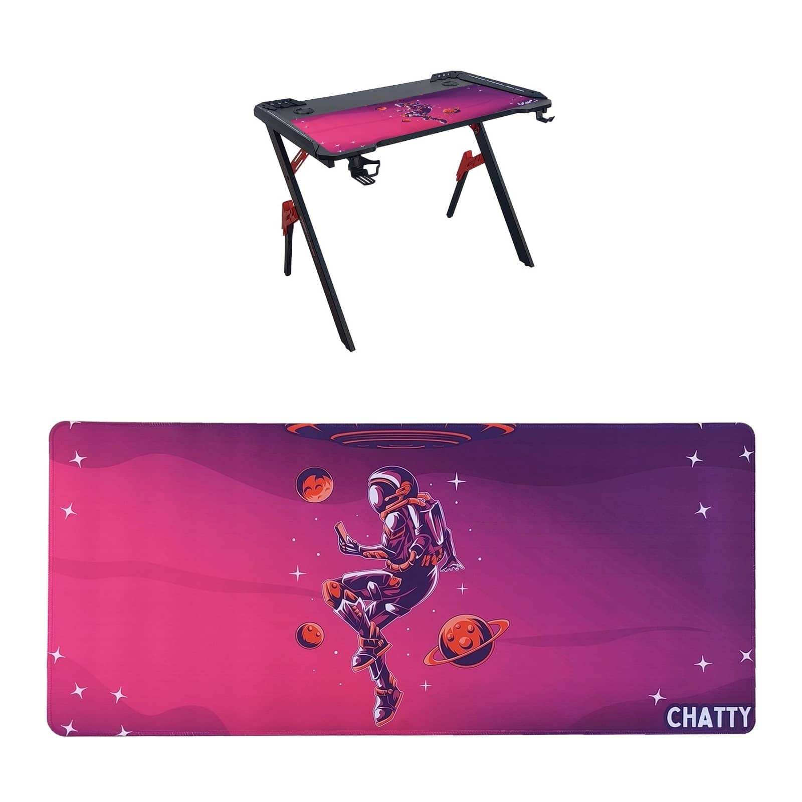 حصيرة الماوس اللاسلكية "CHATTY" "CS-PD100"