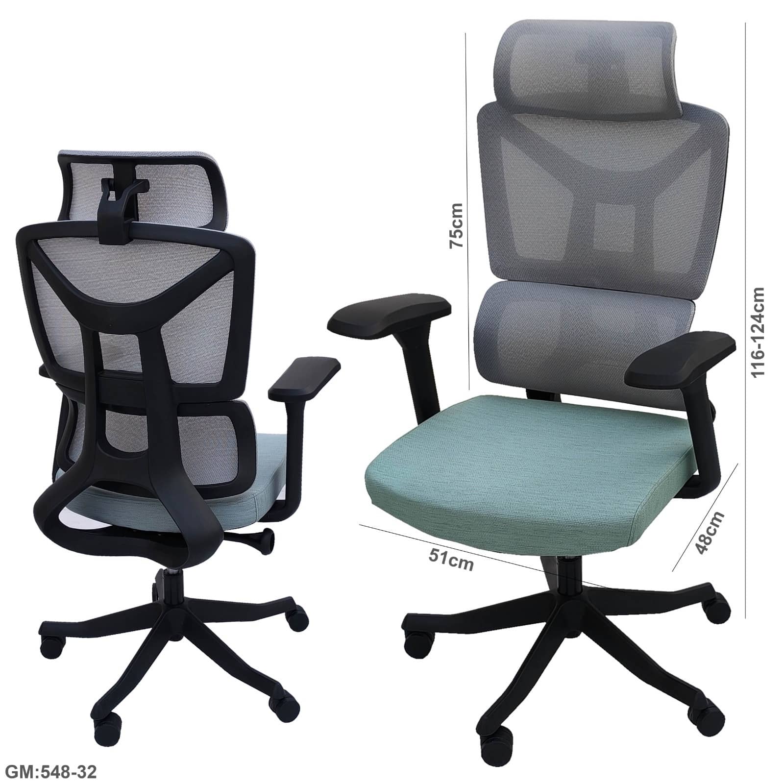 Comfortable & Ergonomic office chair"ch451-3"