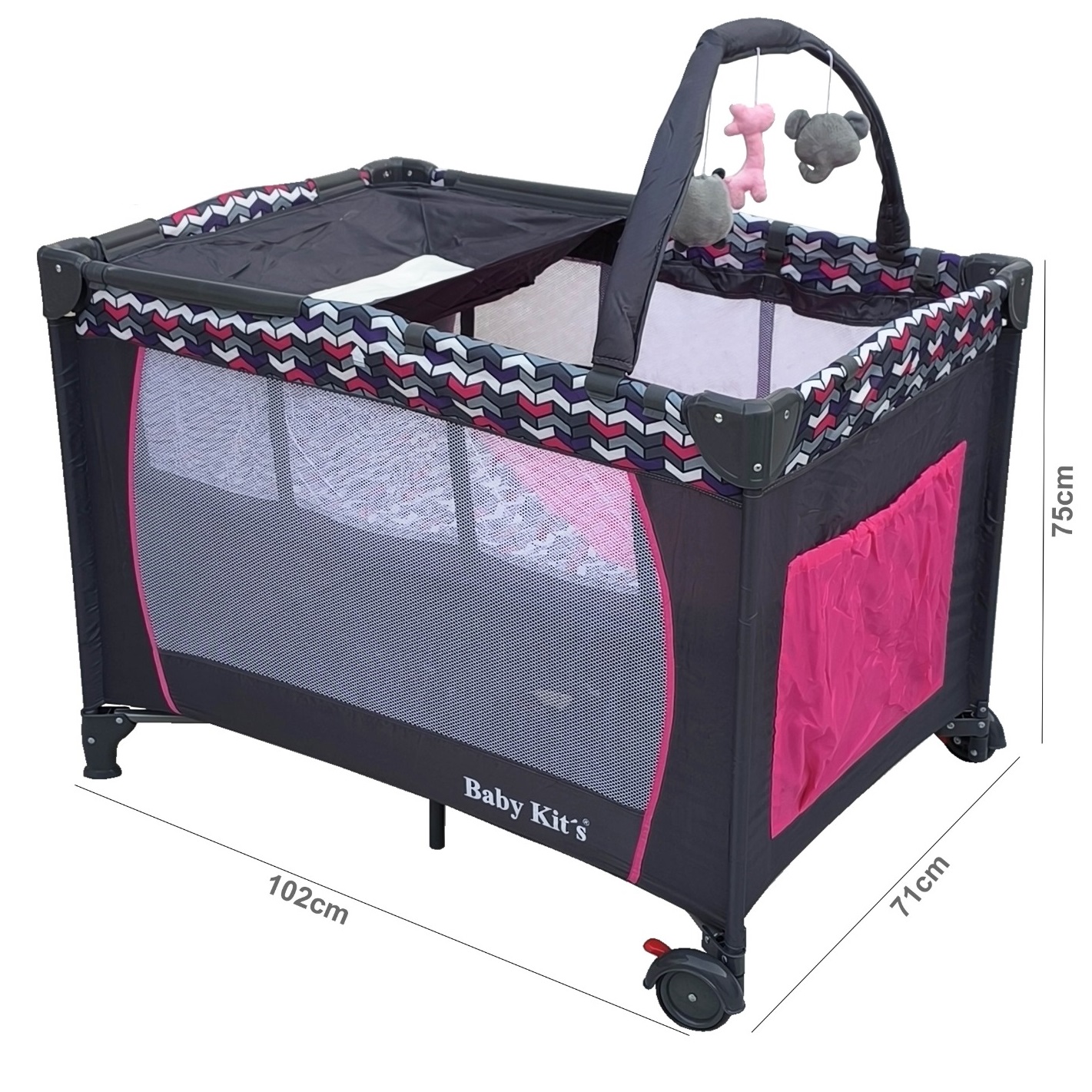 Baby Travel Cot"bd357-3"