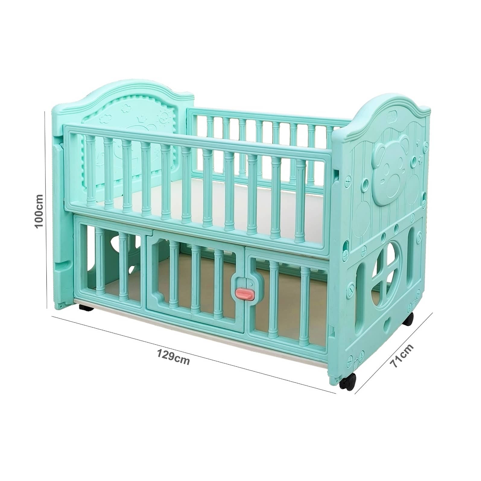 سرير طفل بلاستيكي "282-10"