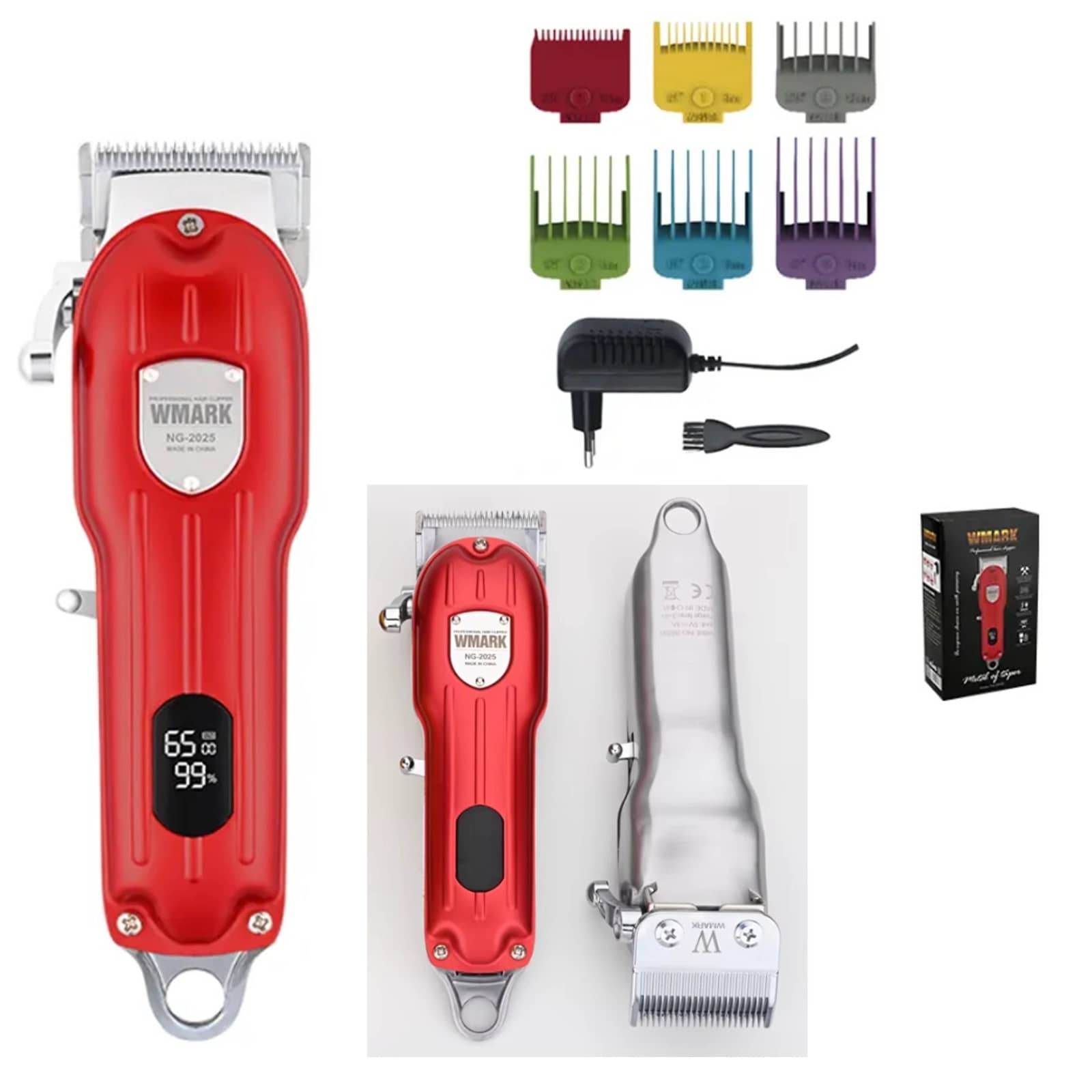 WMARK NG-2025B Metal Body Hair Clipper With ',CD Display"DT-NG2025B"