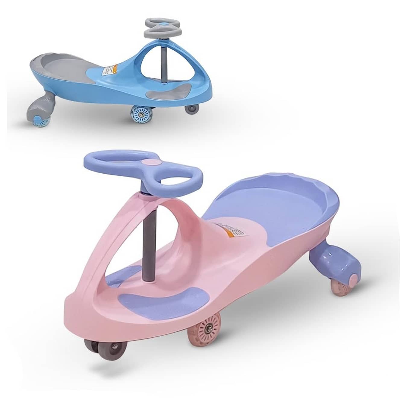 السيارة الدوارة للأطفال مع الموسيقى | سيارة تتحرك بالجلوس للأطفال | لا تحتاج لبطاريات | العمر 2-5 سنوات | sw226-4