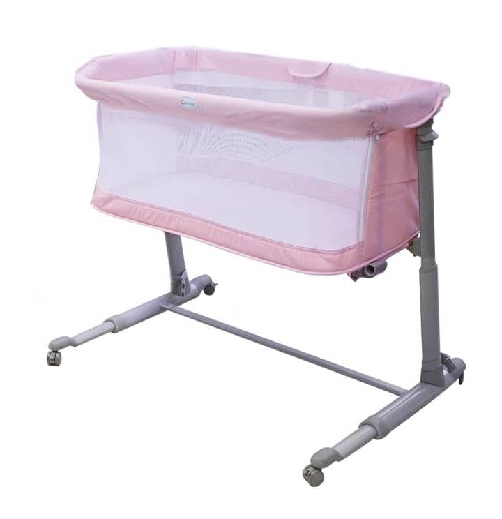 سرير طفل جانبي مدمج قزحي ناعم - "bd359-7"