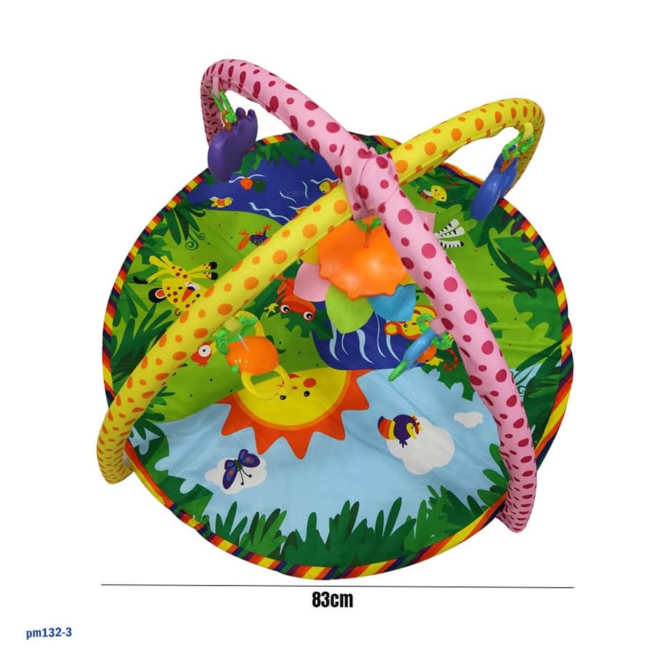 سجادة لعب للأطفال الرضع بنمط حيوانات الشمس "pm132-3"