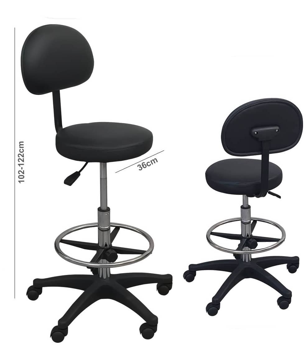 الكرسي الدوار القابل للتعديل مع مسند للظهر "mh346-7"