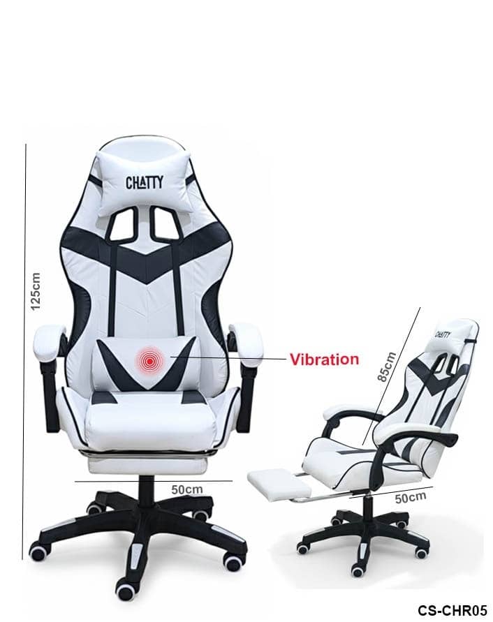 كرسي ألعاب قابل للتعديل مع قدم قابلة للسحب "cs-chr05"