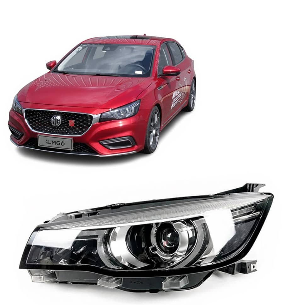 MG6 2018 Series Head Lamp (Halogen Type with Daylight & Steering Assist) "mg6-02"