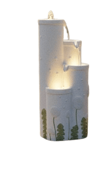 Home Decor Waterfall Fountain with LED Light for Home Garden"2452"