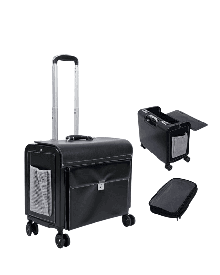 حقيبة حمل متداولة - هيكل ناعم، مقبض تلسكوبي، عجلات دوارة "w-z353"