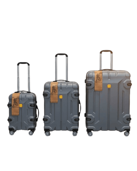 Portable Travel Luggage Suitcase"dt-bt918-gry"