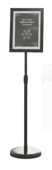 Height Adjustable Poster Sign Board Stand – Ideal for Display, Posters, Businesses, Shows & Restaurants"omd-41"