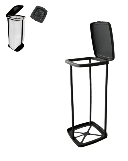 Adjustable Height Foldable Plastic Trash Bag Holder"OMD-40"