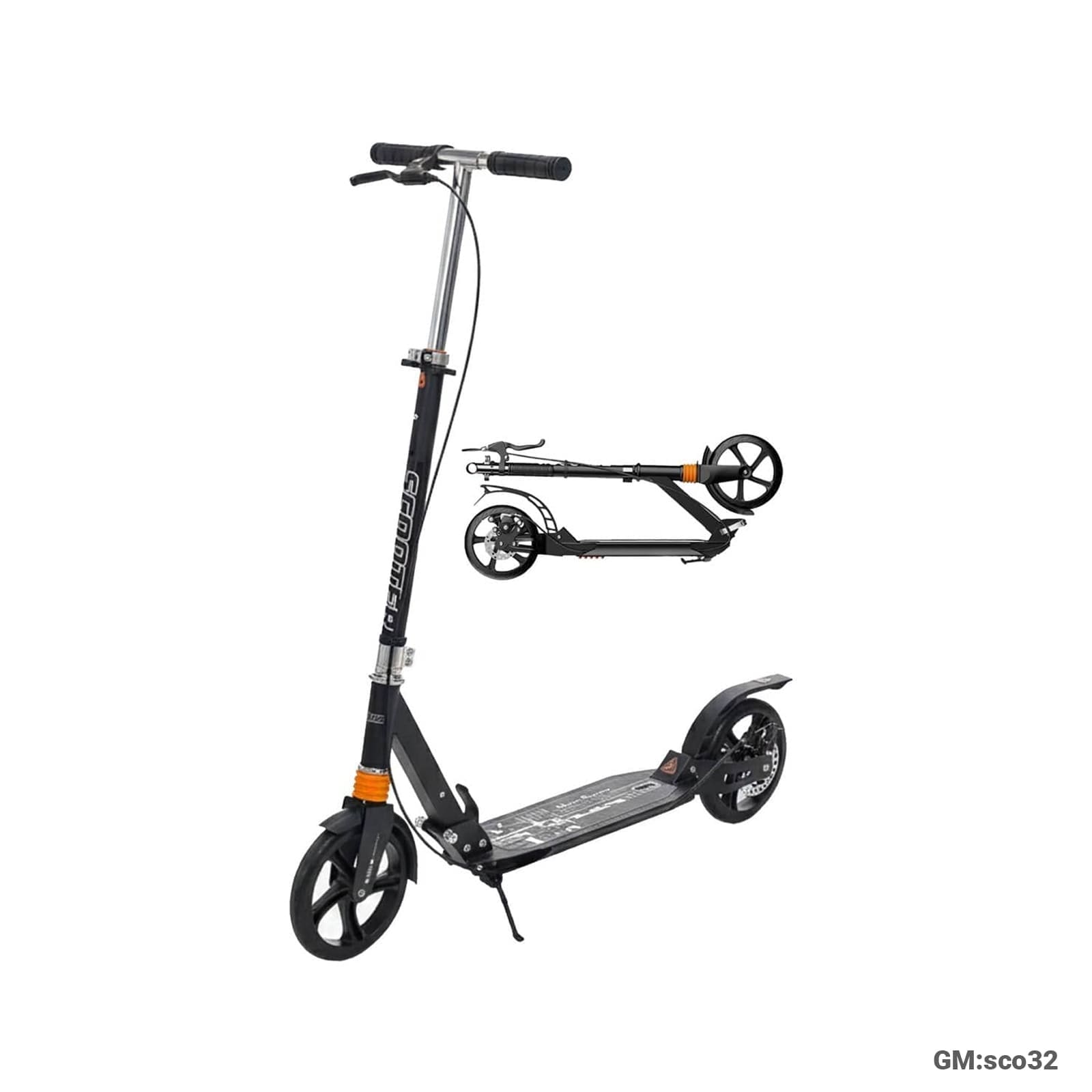 Foldable Push Kick Scooter with Disc Brake"SCO32 / SCO33"