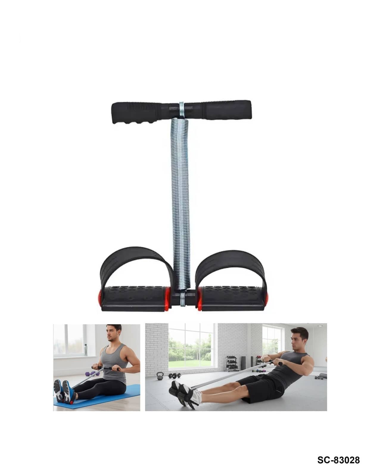 Tummy Trimmer Single Spring – Yoga Ab Exercise Equipment"SC-83028"