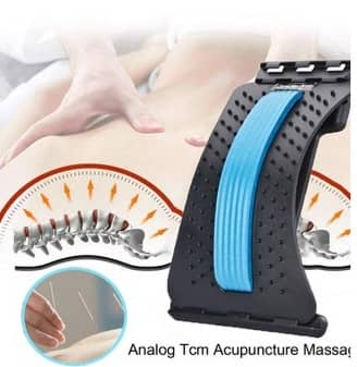 Lumbar Spine Reliever – Back Stretching & Support Massager"SC-83199"