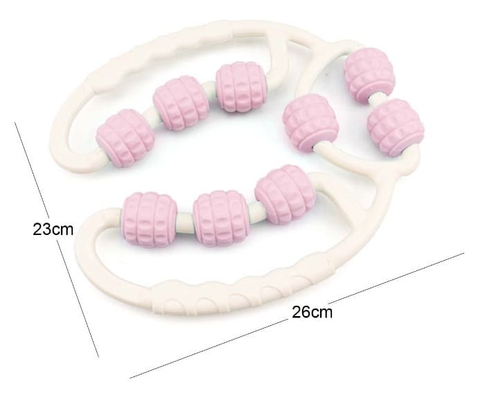 Circular Massager – 360° Deep Muscle Roller (Manual Body Massager)"SC-84077"