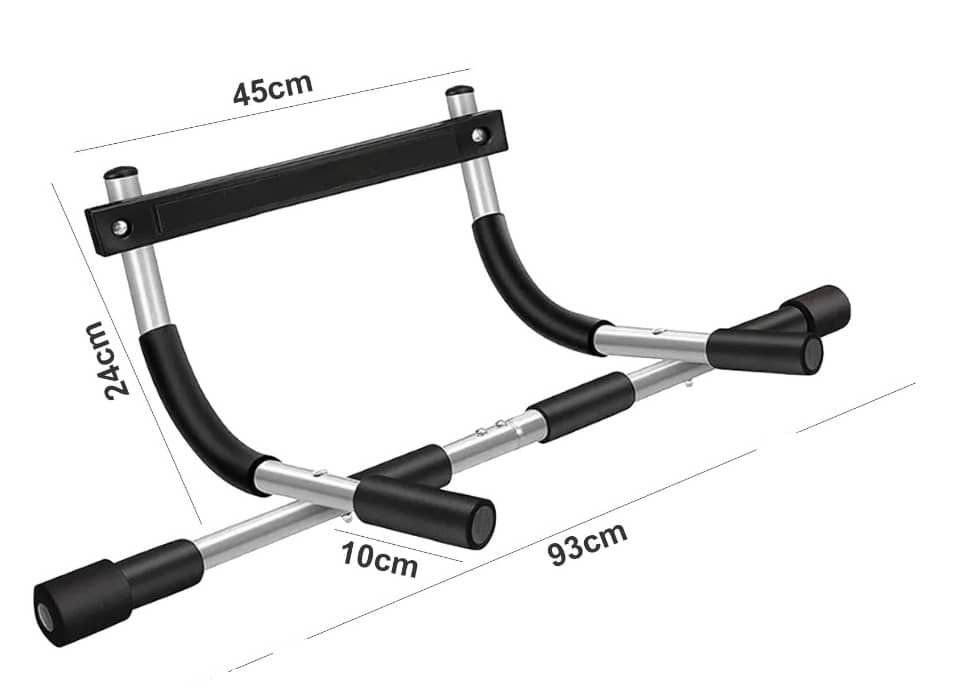 Upper Body Workout Bar – Multi-Functional Doorway Chin-Up, Pull-Up & Sit-Up Bar"SC-83064"