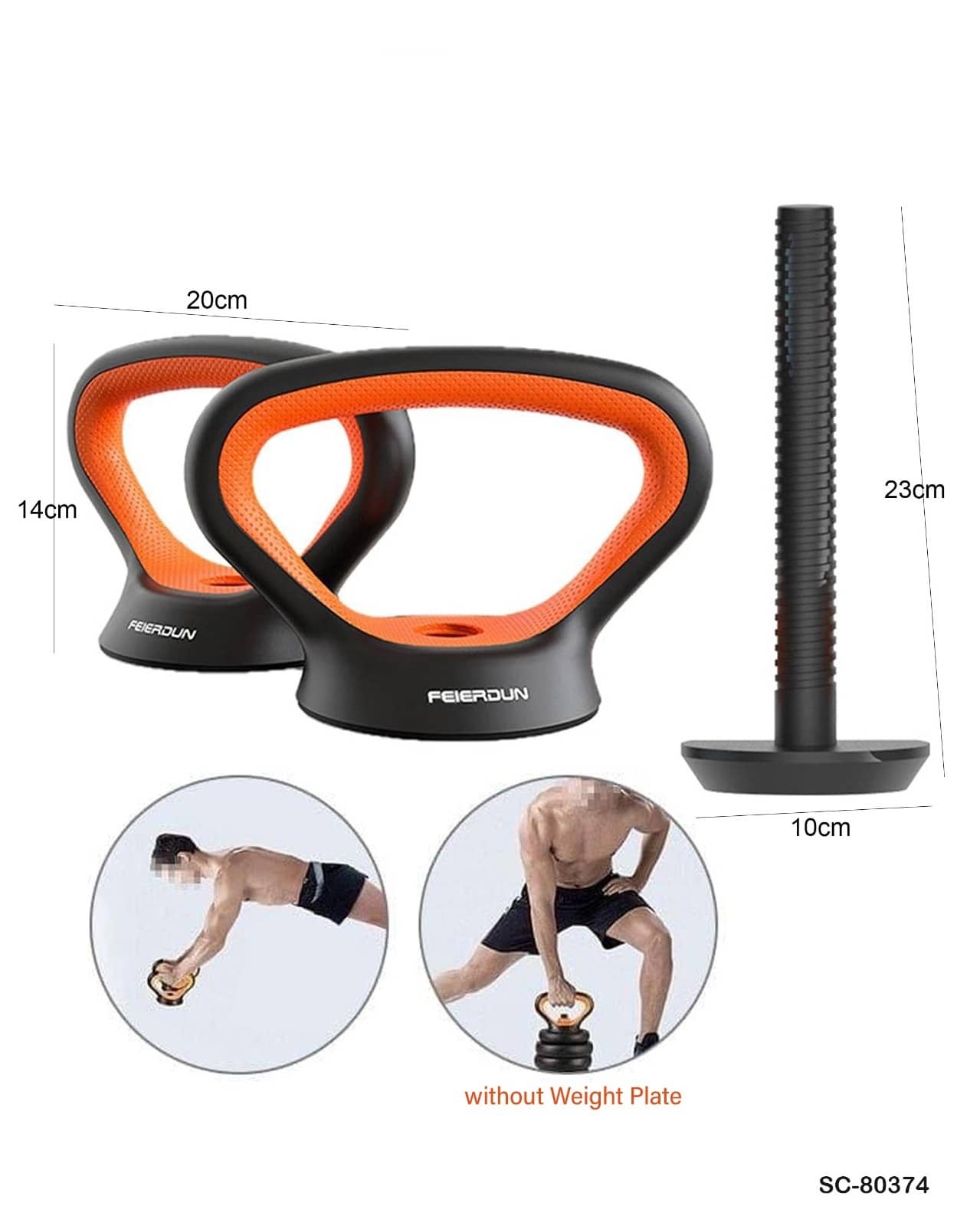 Kettle Bell Handle – Kettle Grip Handle / Push-Up Bar"SC-80374"