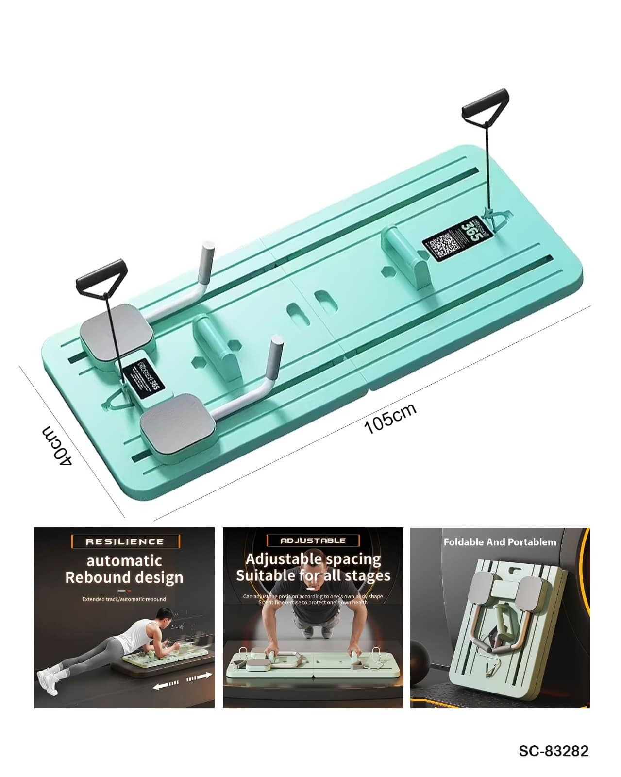 ABS Yoga Fitness Board – Abdominal & Core Strength Trainer (Foldable)"SC-83282"