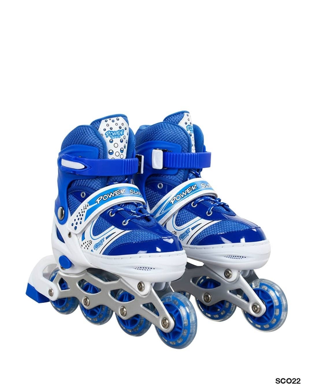 Kids Adjustable Inline Roller Skates (Power Style)"SCO22"