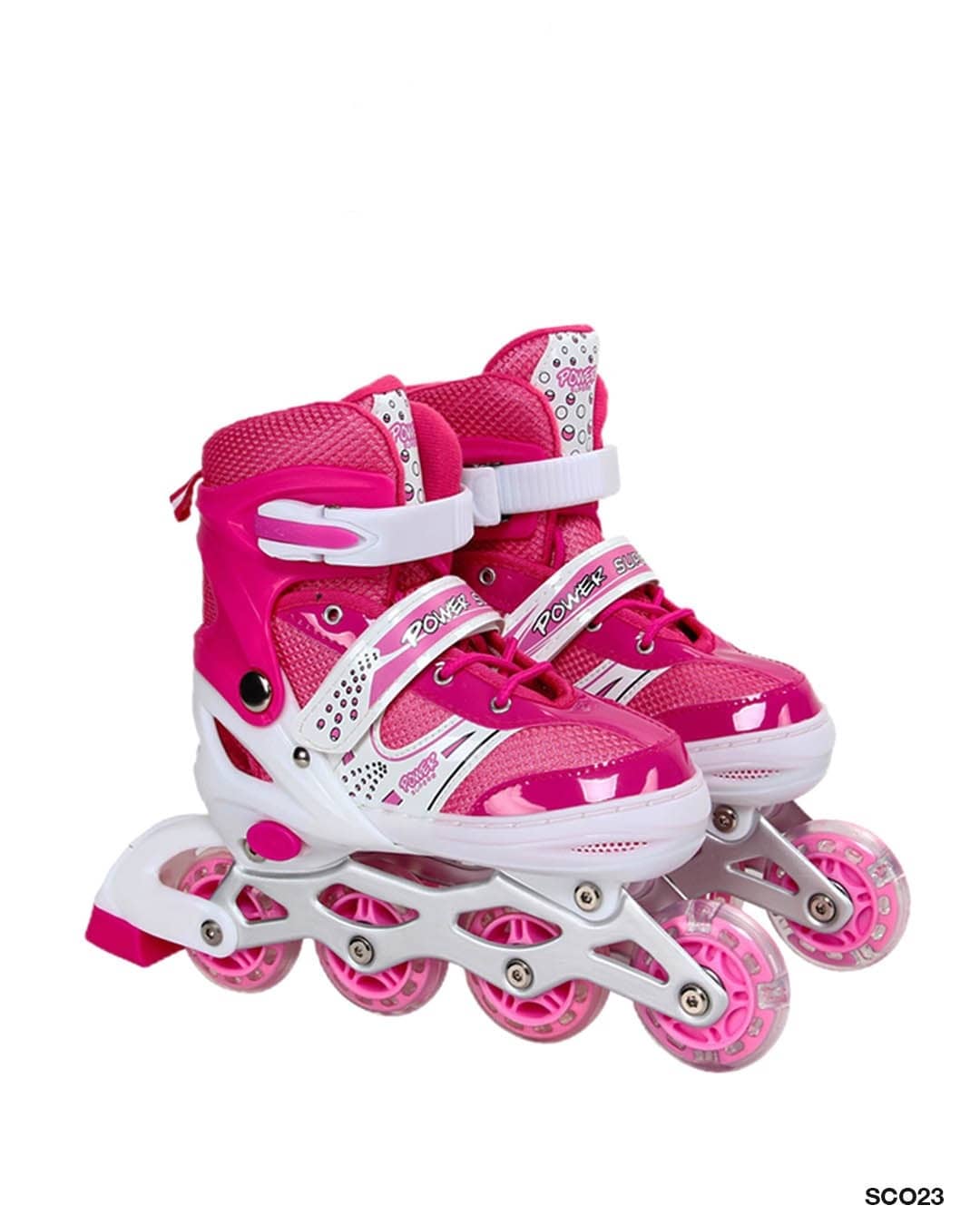 Kids Adjustable Inline Roller Skates (Power Style)"SCO23"