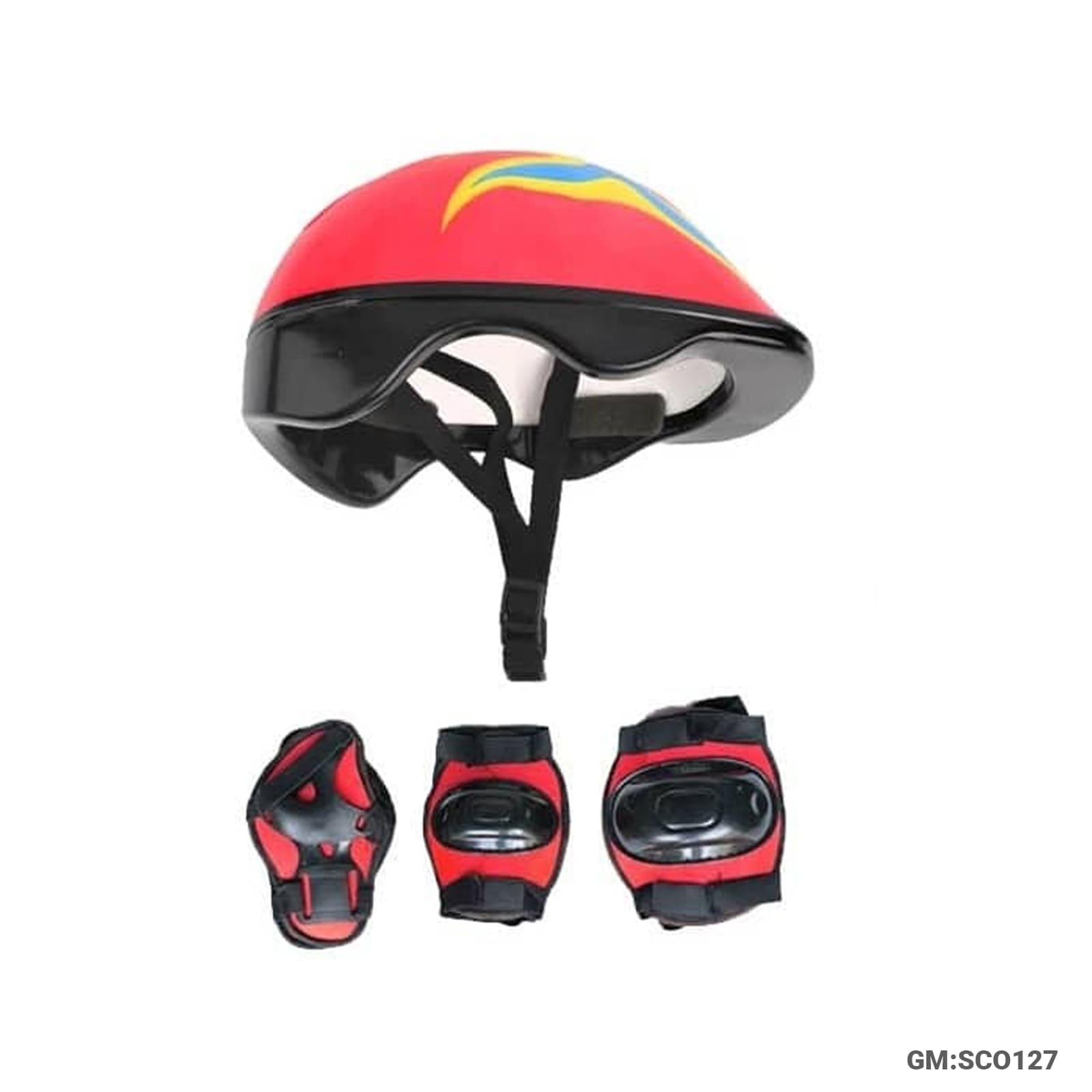 Kids Helmet for Skating & Cycling with Protective Pads (SCO127)