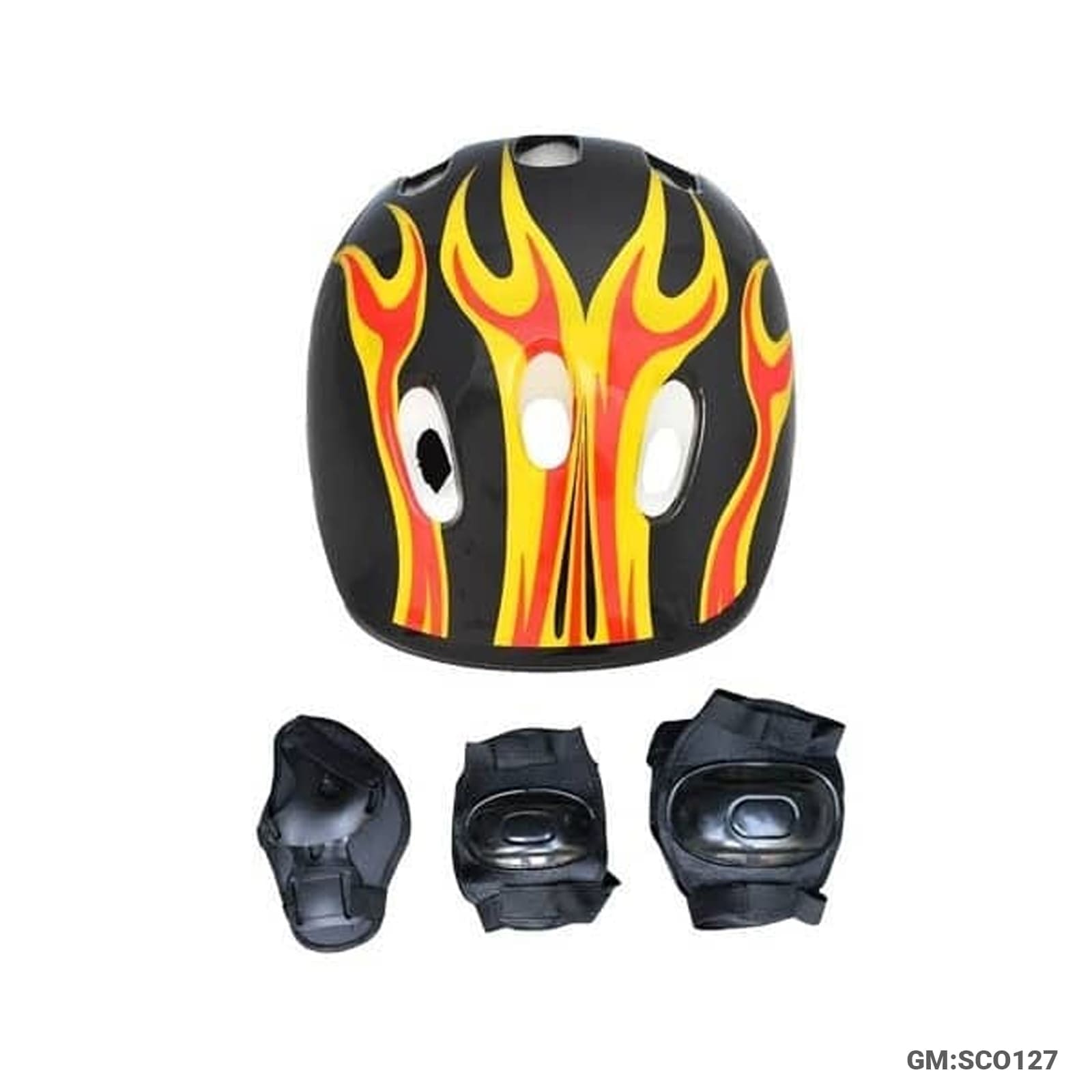 Kids Helmet for Skating & Cycling with Protective Pads (SCO127)