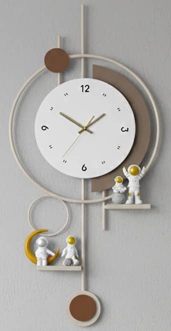 Modern Metal Wall Clock (DECO41-16)