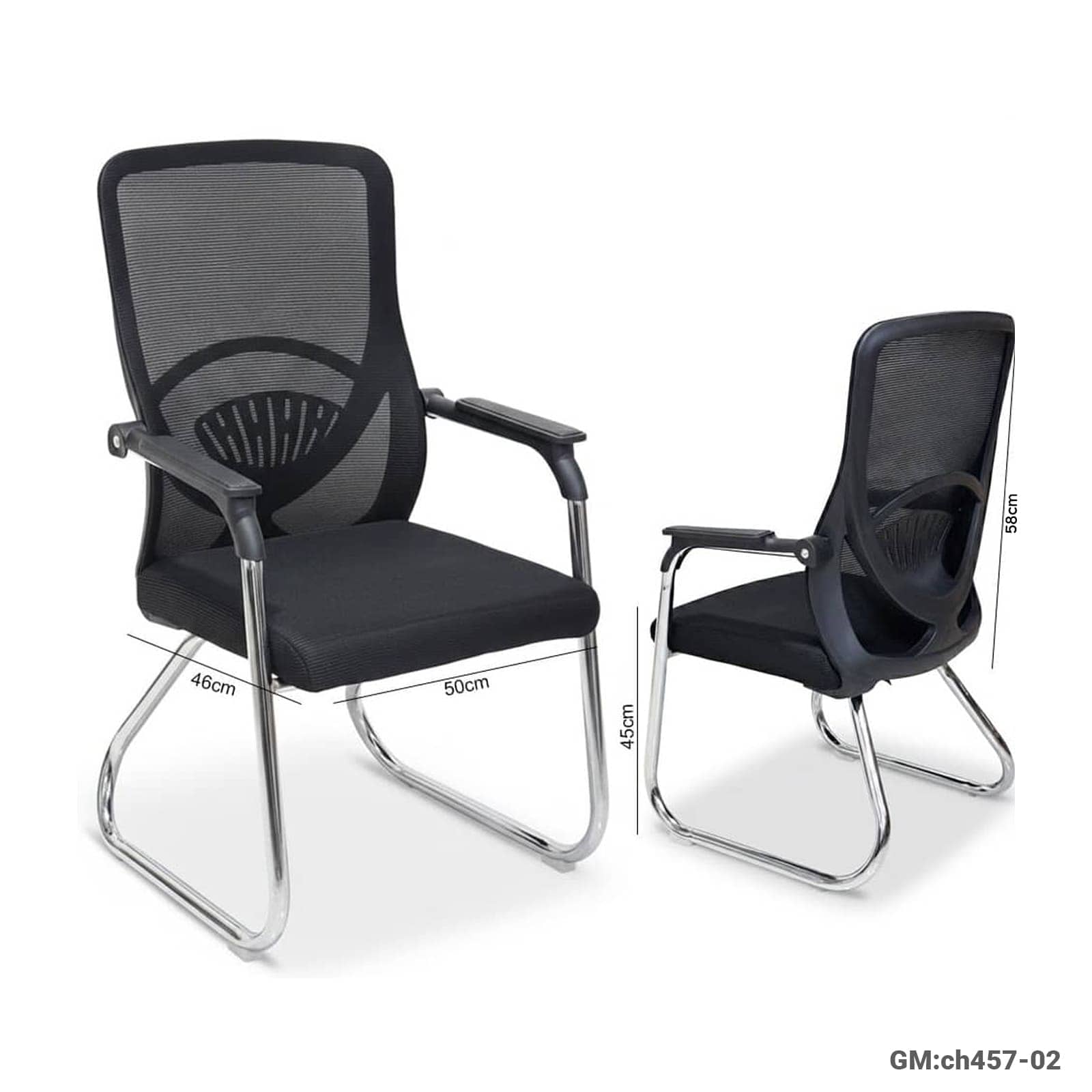 Ergonomic Visitor / Reception Office Chair – ch457-02