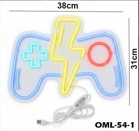 Gamer Room Decor LED Light Neon Sign (OML-54-1)