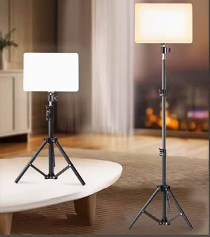 Height Adjustable Photography LED Light Tripod Stand (OML-48)