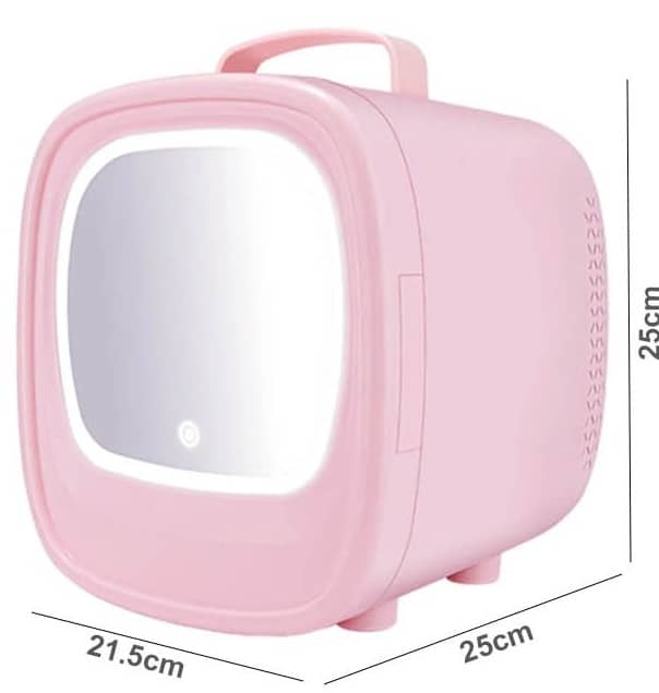 6L Beauty Mini Makeup Refrigerator with LED Light (905-7)