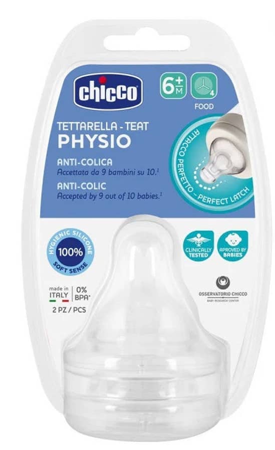 Chicco Physio Teats – Food Flow (C2226)
