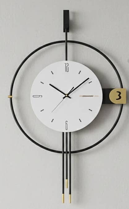 Modern Metal Wall Clock (DECO41-14)