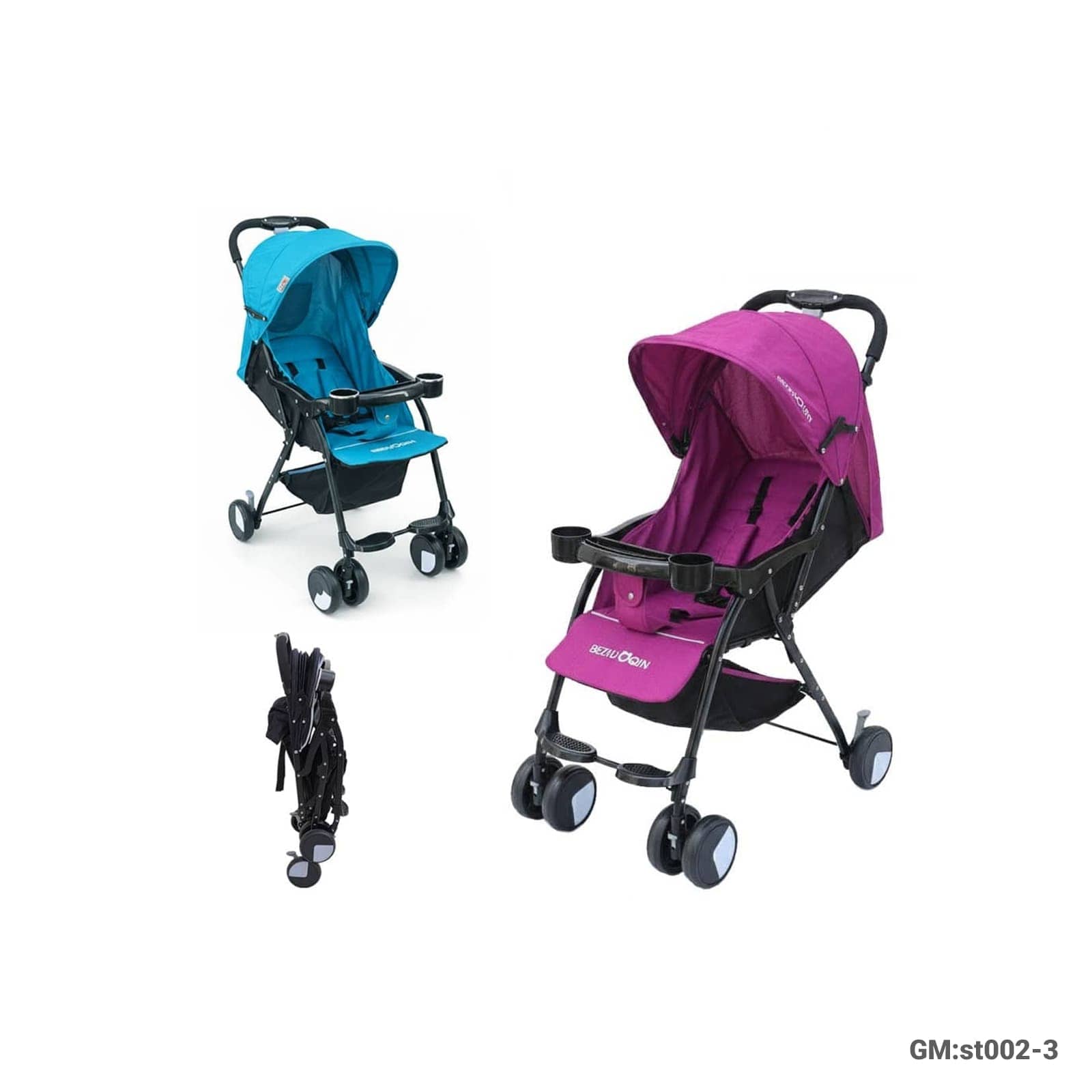 Baby Stroller (Foldable) – Max 15 kg (SKU: ST002-3)