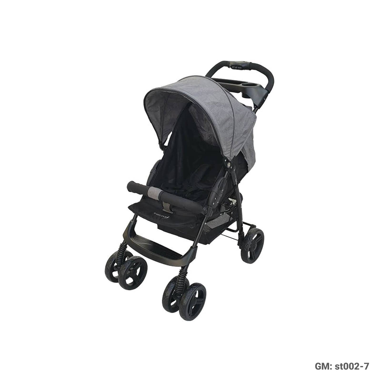 Knorr-Baby Lightweight Foldable Stroller | Suitable for 0–36M | Max Capacity 16kg – Compact Baby Travel Stroller "st002-7"