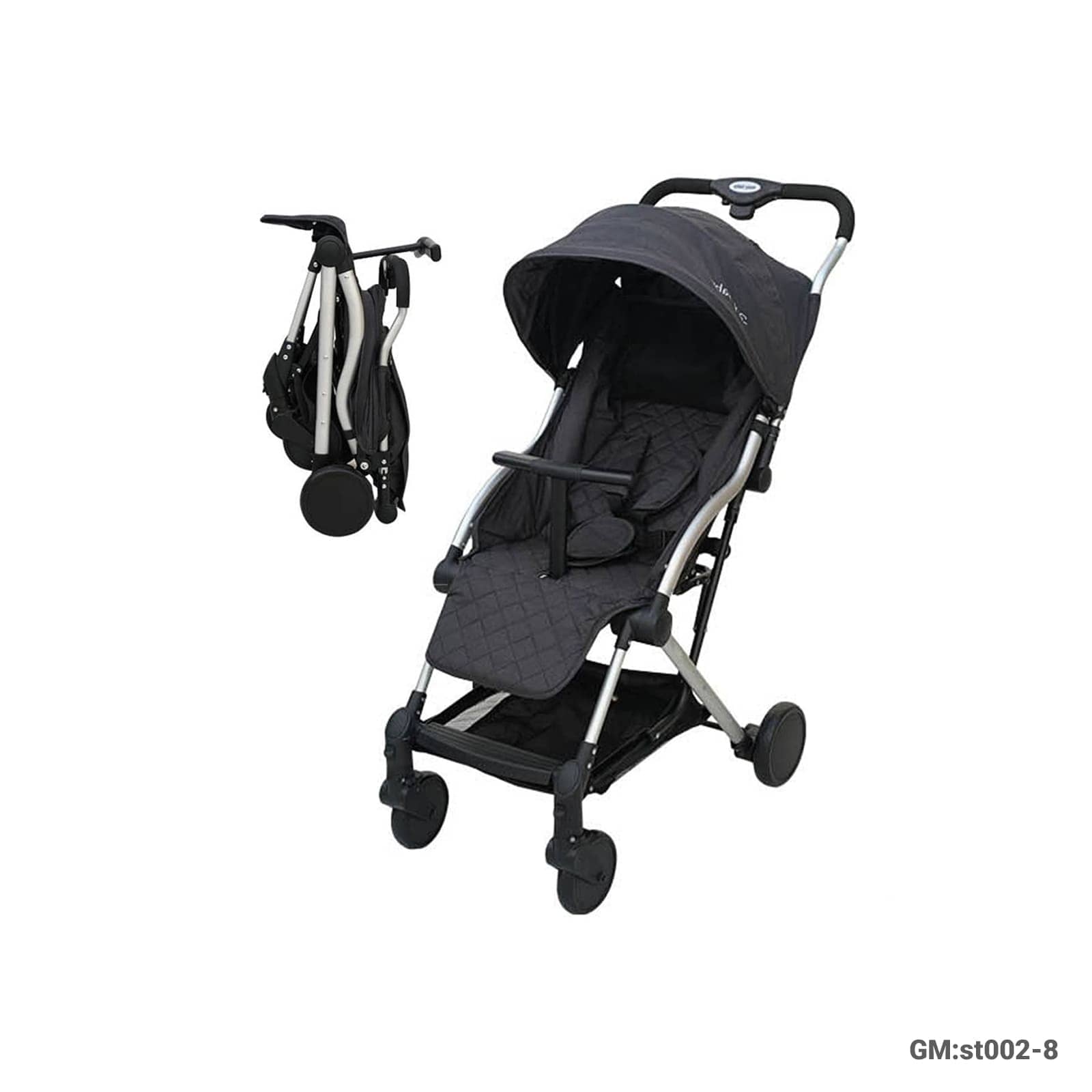 عربة أطفال خفيفة قابلة للطي بسهولة | 0-36 شهرًا | حمولة قصوى 16 كجم - عربة أطفال للسفر مدمجة "st002-8"