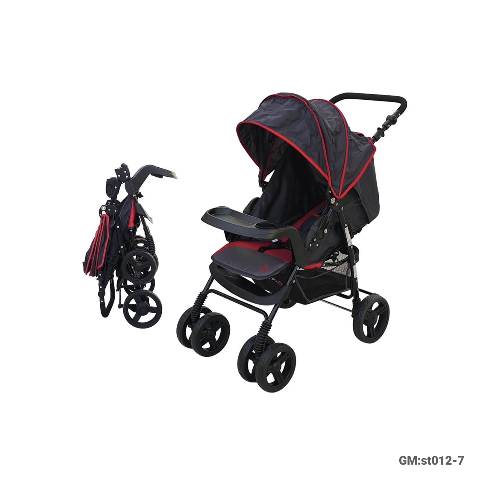 عربة أولمو للأطفال قابلة للطي - خفيفة الوزن وصغيرة الحجم للرضع - "st012-7"