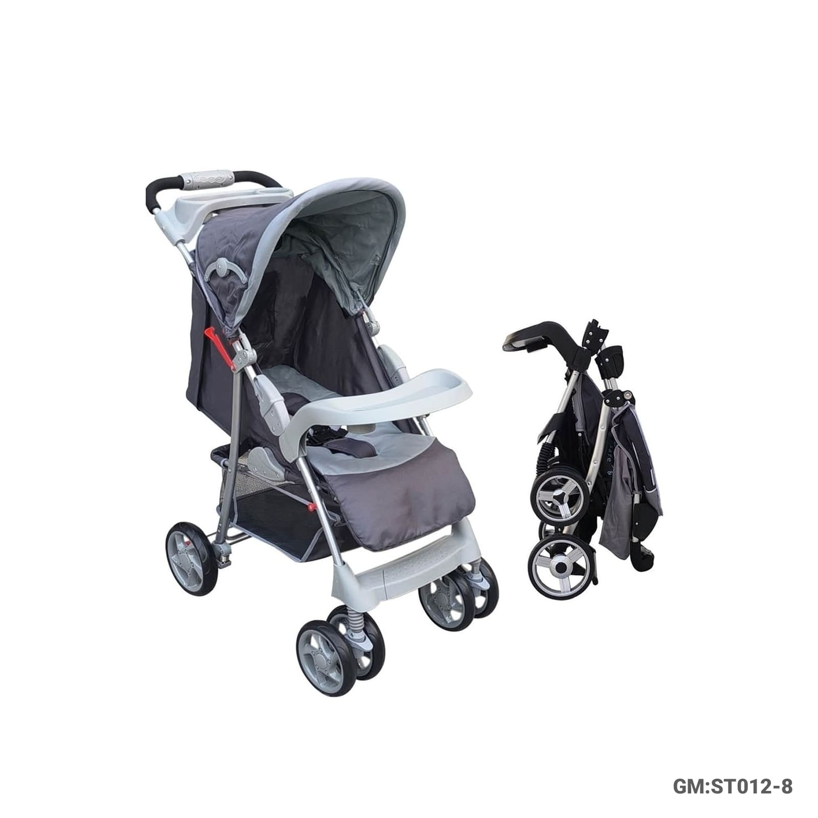 عربة أطفال قابلة للطي - تصميم خفيف الوزن ومدمج للرضع - "st012-8"