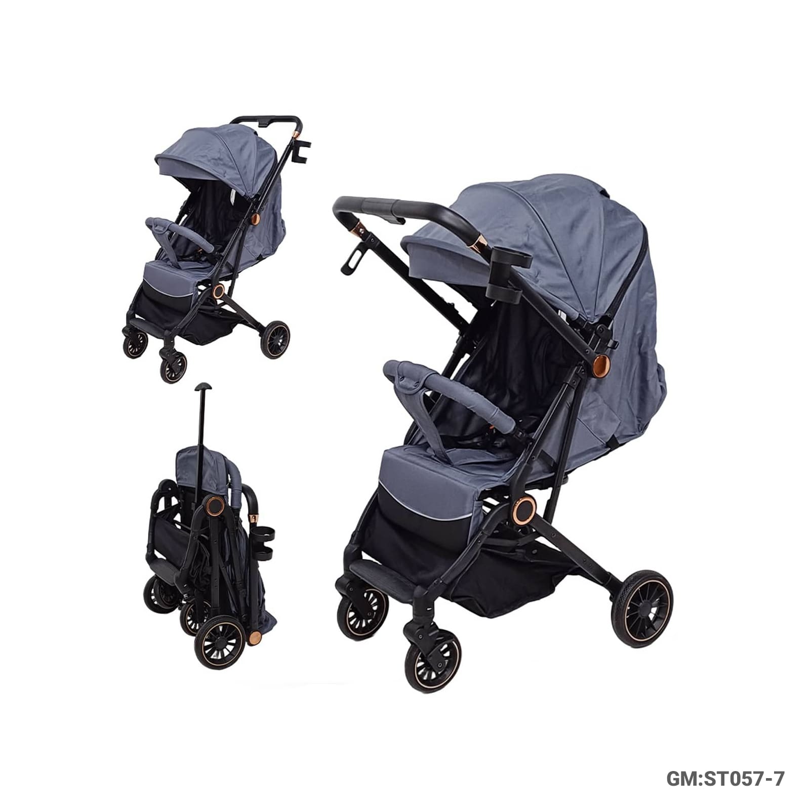 عربة تجهيز الطفل قابلة للطي مع خيمة للسفر "st057-6"