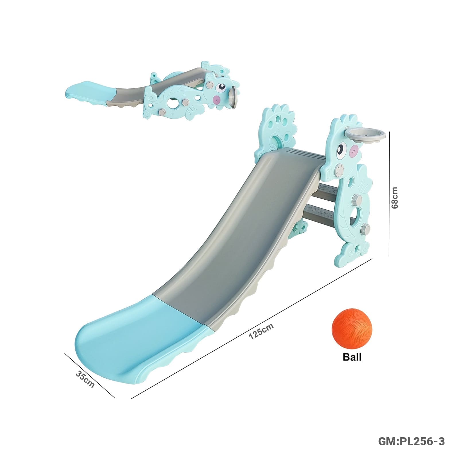 Kids Slide for Indoor  and Outdoor "PL256-3"